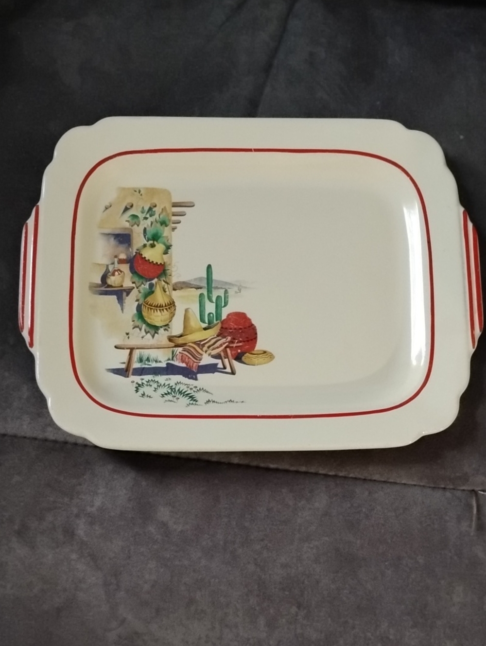Vintage Homer Laughlin Hacienda Tray